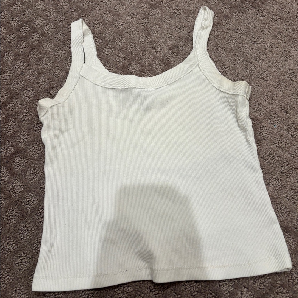 Forever 21 White Tank Top